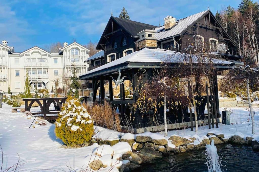 Dolina Wikingow-Apartament Suite Z Tarasem W Ogrodzie, Miejscem W Garazu I Dostepem Do Strefy Wellness Szklarska Poręba Exteriör bild